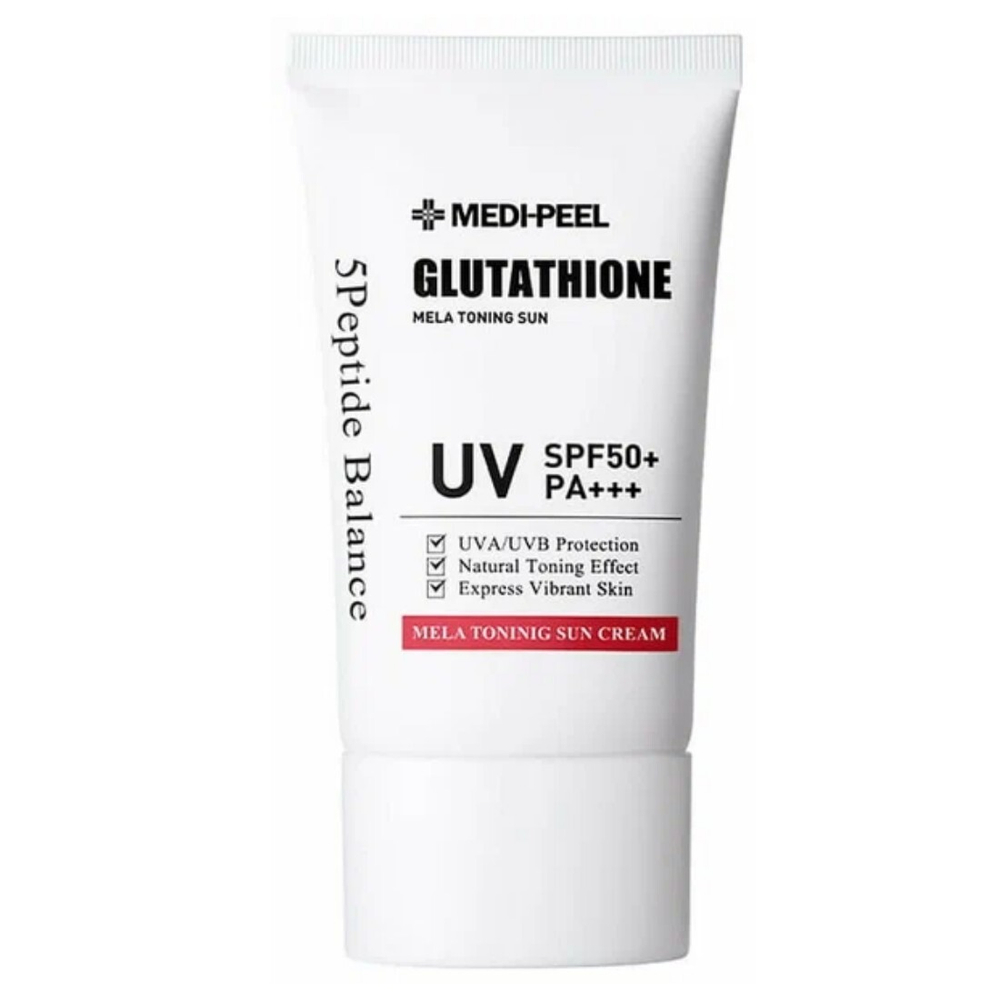 МЕДИ-ПЕЕЛ Солнцезащитный Крем 50г SPF50+ PA++++ Glutathione (48858)