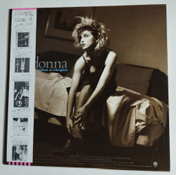 Винтажная виниловая пластинка LP Madonna Like A Virgin (Japan 1984) (Obi)