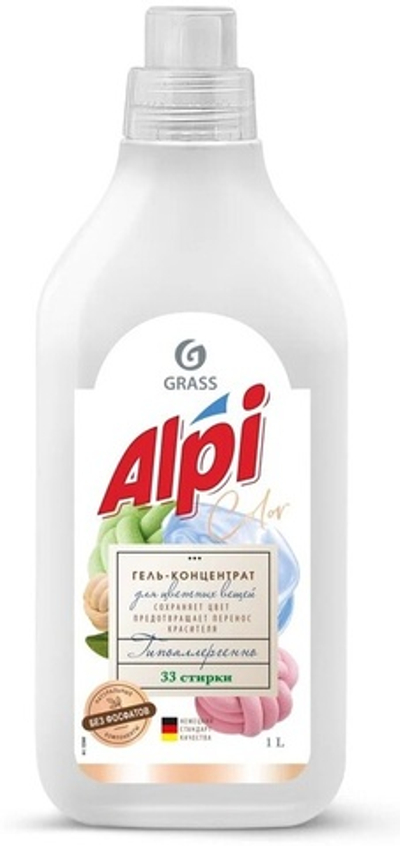 Grass Alpi гель для стирки 1,8л Для цветных