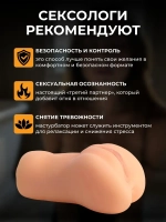 Мастурбатор мужской 2в1 попа, вагина