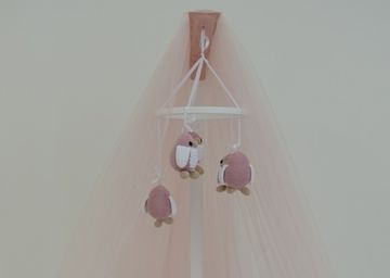 Балдахин "Розовый жемчуг" (фатин)