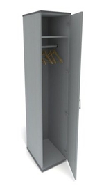 Гардероб узкий МОНОЛИТ