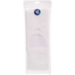 Мочалка для тела «ULTRAMARIN PALERMO», комбинированная, цвет белый, 72*11см (ZIPпакет)●