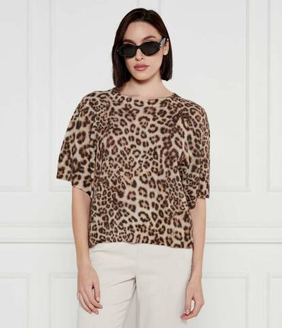 Шерстяной свитер Marc Cain - коричневый(YS 41.18 M15)