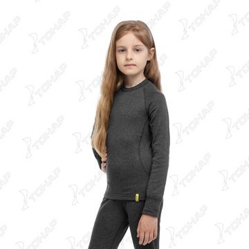Комплект детский Thermo-Soft, цв.графит 128-134 Helios