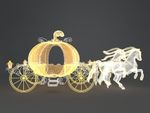 Светодиодная конструкция "Карета Золушки"