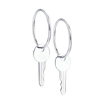 Серьги Конго Серебро