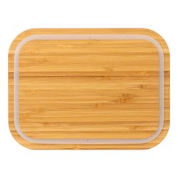 Набор контейнеров для запекания и хранения Eco Store с крышками из бамбука, 3 шт.