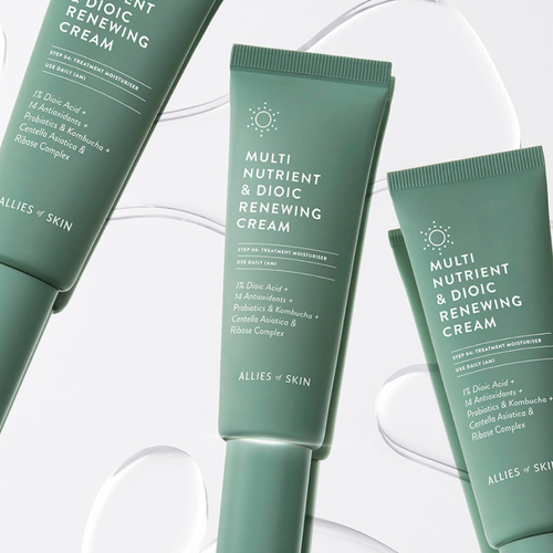 ALLIES OF SKIN Multi Nutrient & Dioic Renewing Cream Обновляющий мультинутриентный крем с диоевой кислотой, 50 мл