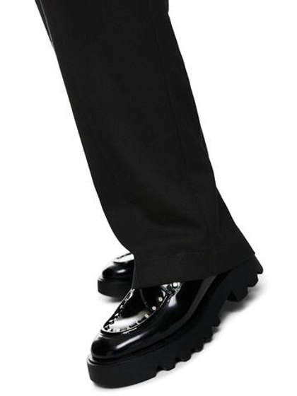 Marc Cain Брюки с двойным поясом контрастного цвета