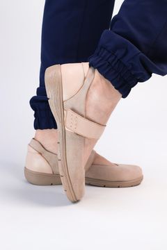 1102 Женские балетки (Бежевый)