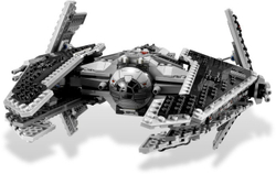 LEGO Star Wars: Ситхский перехватчик класса «Фурия» 9500 — Sith Fury-class Interceptor — Лего Стар ворз Звёздные войны