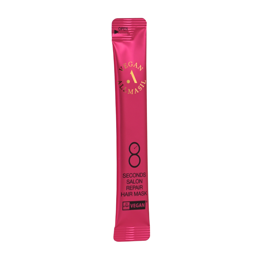 ALLMASIL - МАСКА ДЛЯ ВОЛОС ВОССТАНАВЛИВАЮЩАЯ 8 SECONDS SALON REPAIR HAIR MASK, 8 МЛ * 1 ШТ