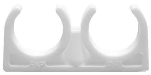 Опора PP-R двойная белая Дн 20 VALFEX 10161020