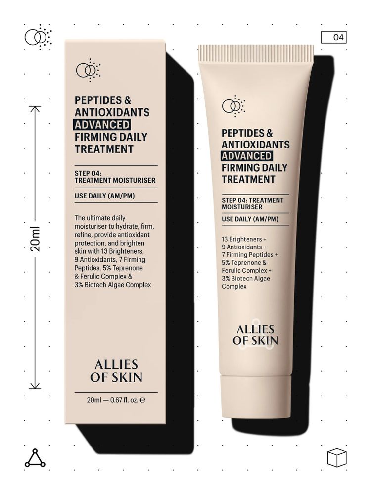 Allies of Skin Peptides Antioxidants Advanced Firming Daily Treatment крем для лица 20 ml