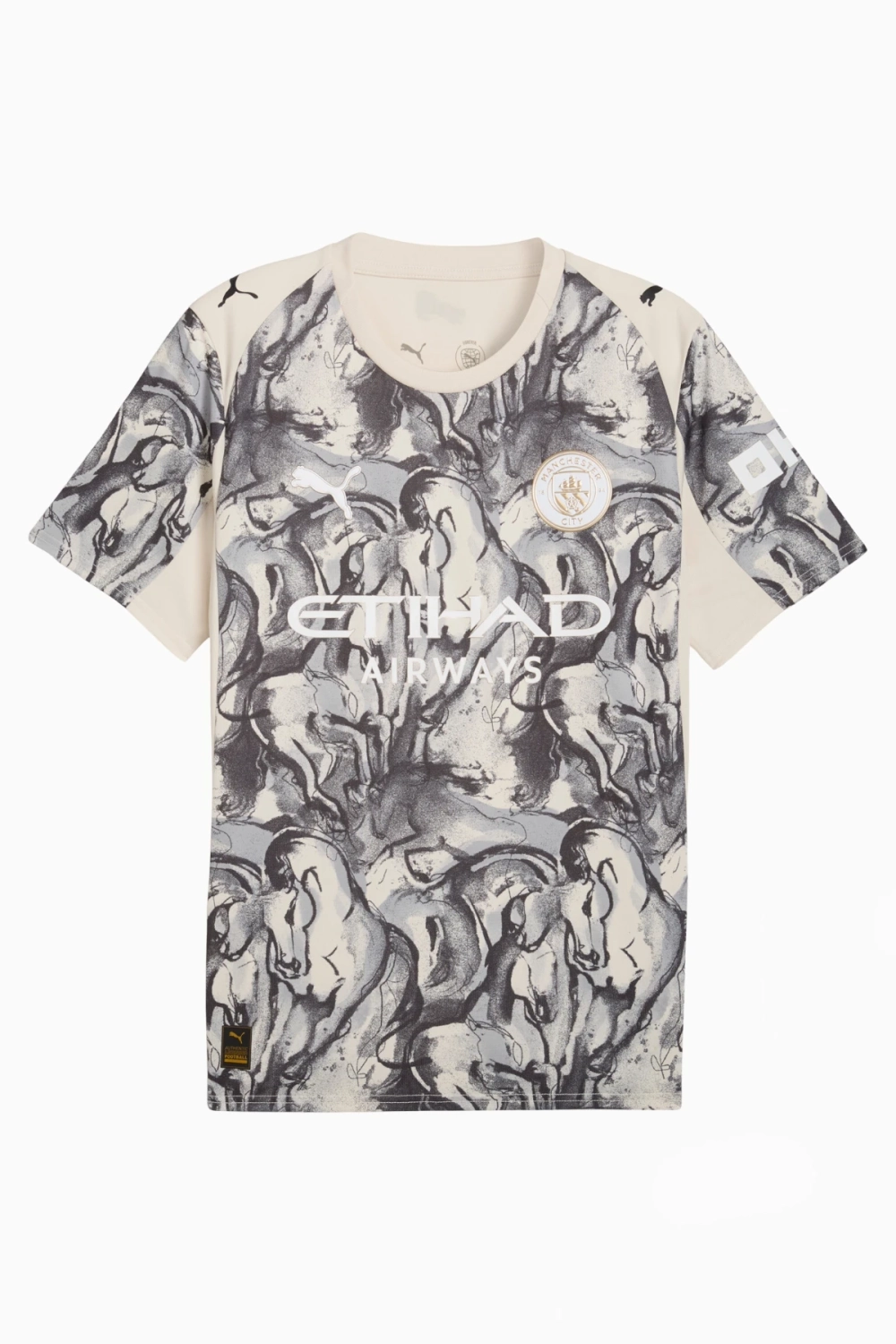 Футболка Puma Manchester City x Year of the Horse 25/26 - бежевый