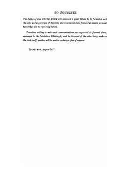 Black's picturesque tourist of Scotland. Volume 1 | A. Black; Ch. Black