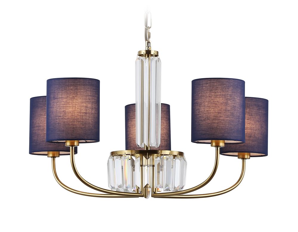 Ambrella Подвесная люстра с абажурами и хрусталем Classic LH71271