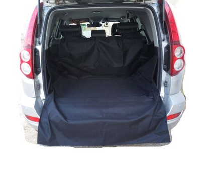 Защитная накидка в багажник автомобиля синий