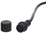 Гирлянда для улицы «Домики» 5 м 10 ламп LED (8,5*10 см) черн..пров, 1 реж.,IP-55 (220 V), Белый