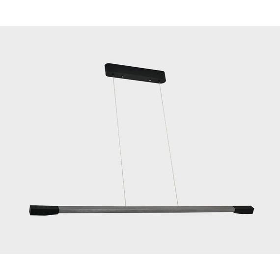 Подвесной светодиодный светильник Italline IT013-6020 black/silver 3000K