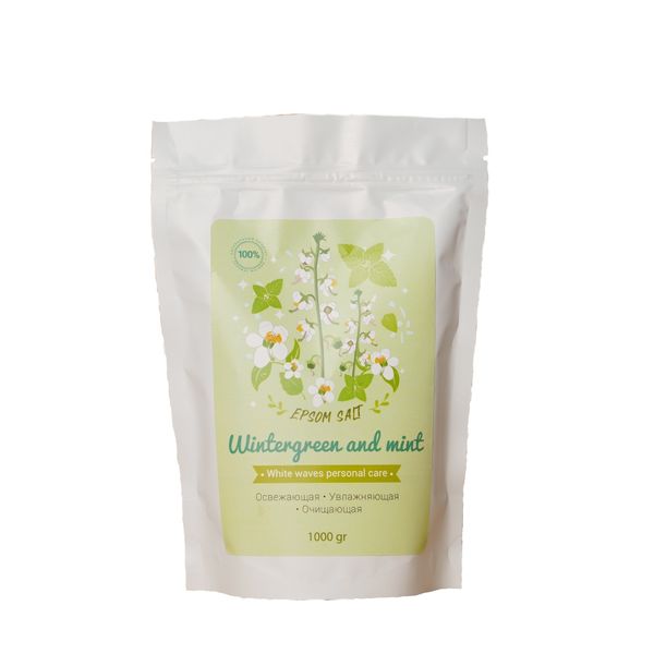 Epsom Salt Wintergreen And Mint-  Соль с грушанкой и мятой 500 гр.