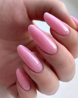 Гель камуфлирующий с шиммером Galaxy French Pink Dark 15гр Cosmoprofi