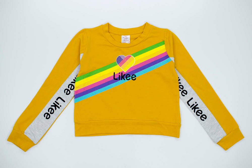 толстовка Likee радуга 2785