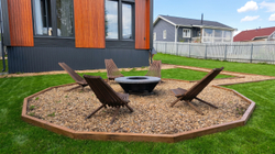 Бездымный уличный очаг U-Costra Дельта 120 (бетон)