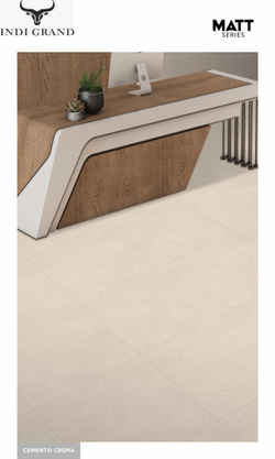 Керамогранит matt 60х60 Cemento Crema
