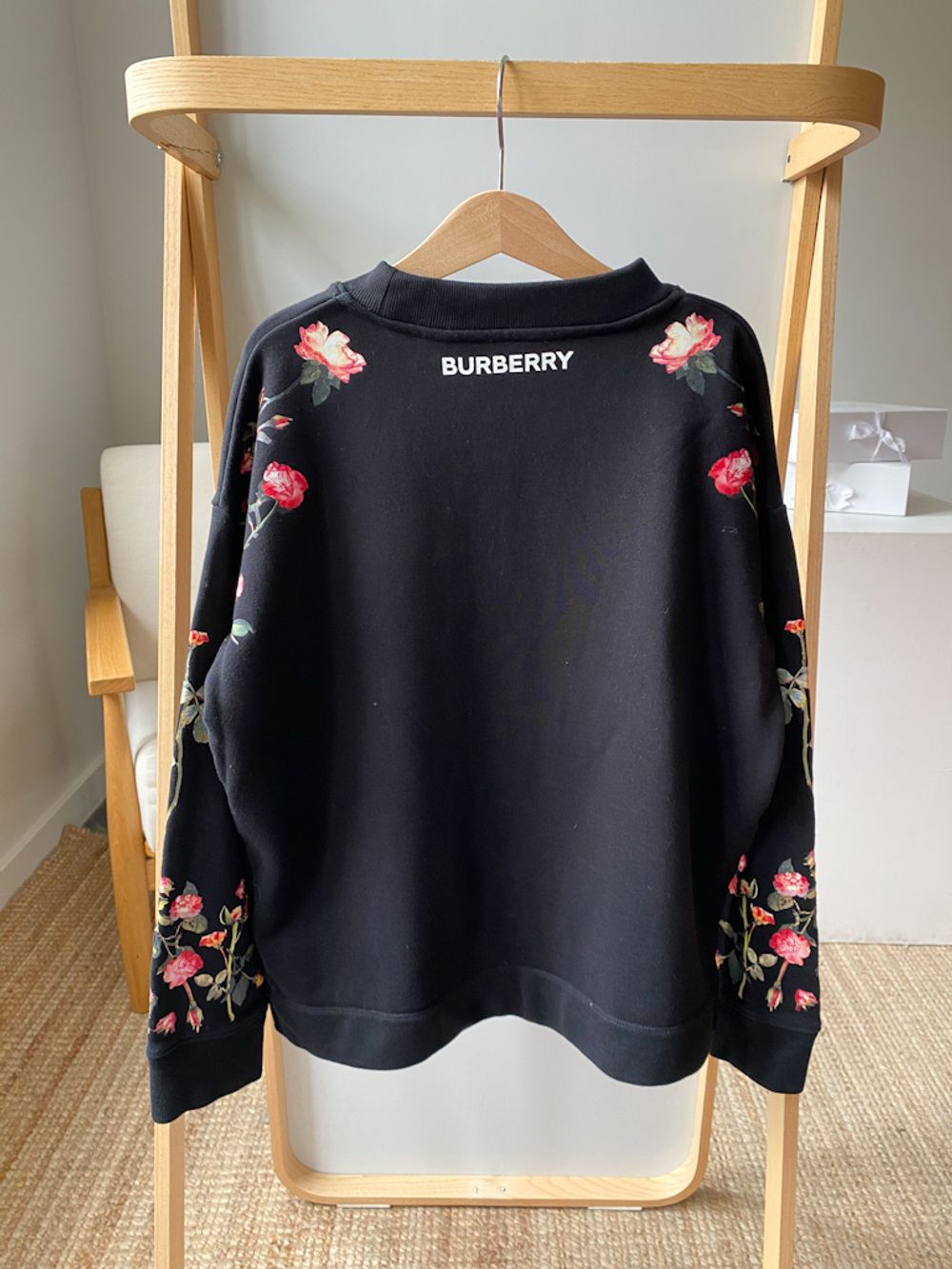 Хлопковый свитшот Burberry, 140