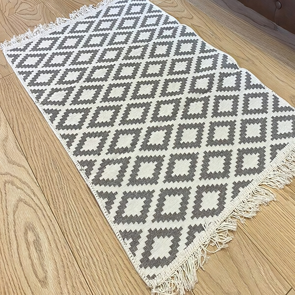 Коврик интерьерный с бахромой VOSTOK 60*90 (двухсторонний)