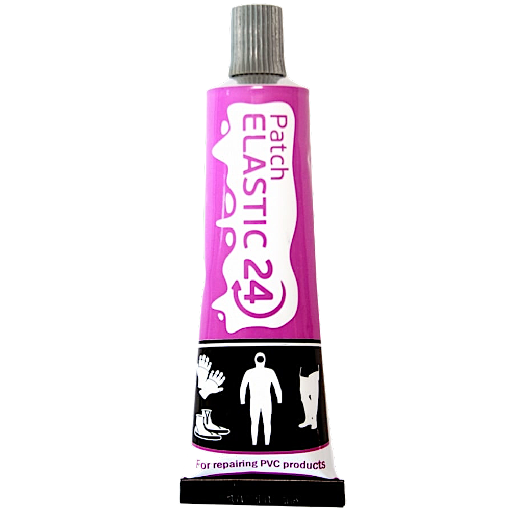 Клей для ЭВА Жидкая Латка 24 Elastic 25г Чёрный для рем.вейдерсов и изд.из неопрена,