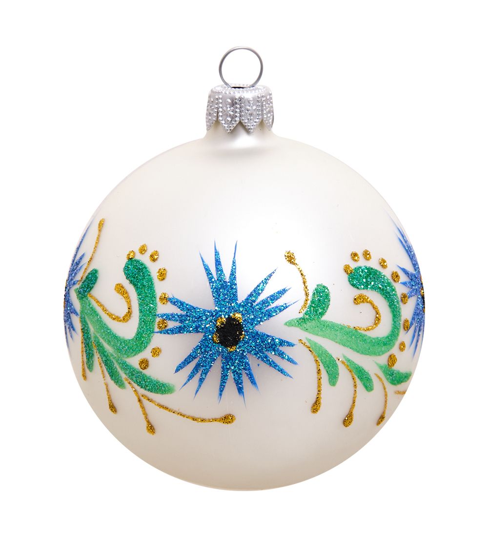 Элита НФШ-1596/2 Ел.украшение Шар «Василёк» 80 мм