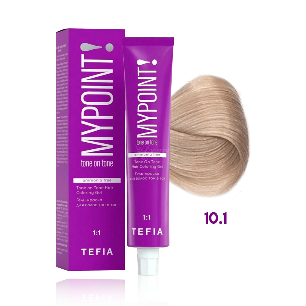 TEFIA  Гель краска для волос тон в тон, 60 мл