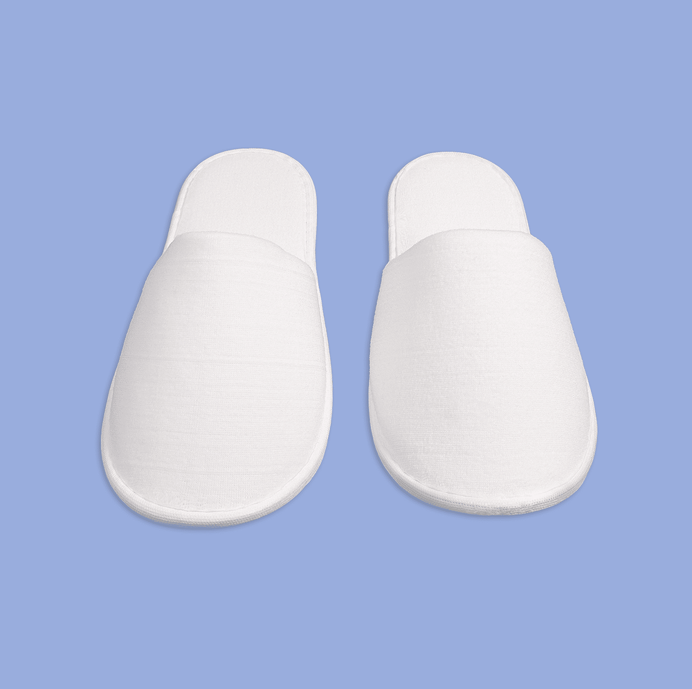 Тапки махровые Люкс (50 пар) одноразовые