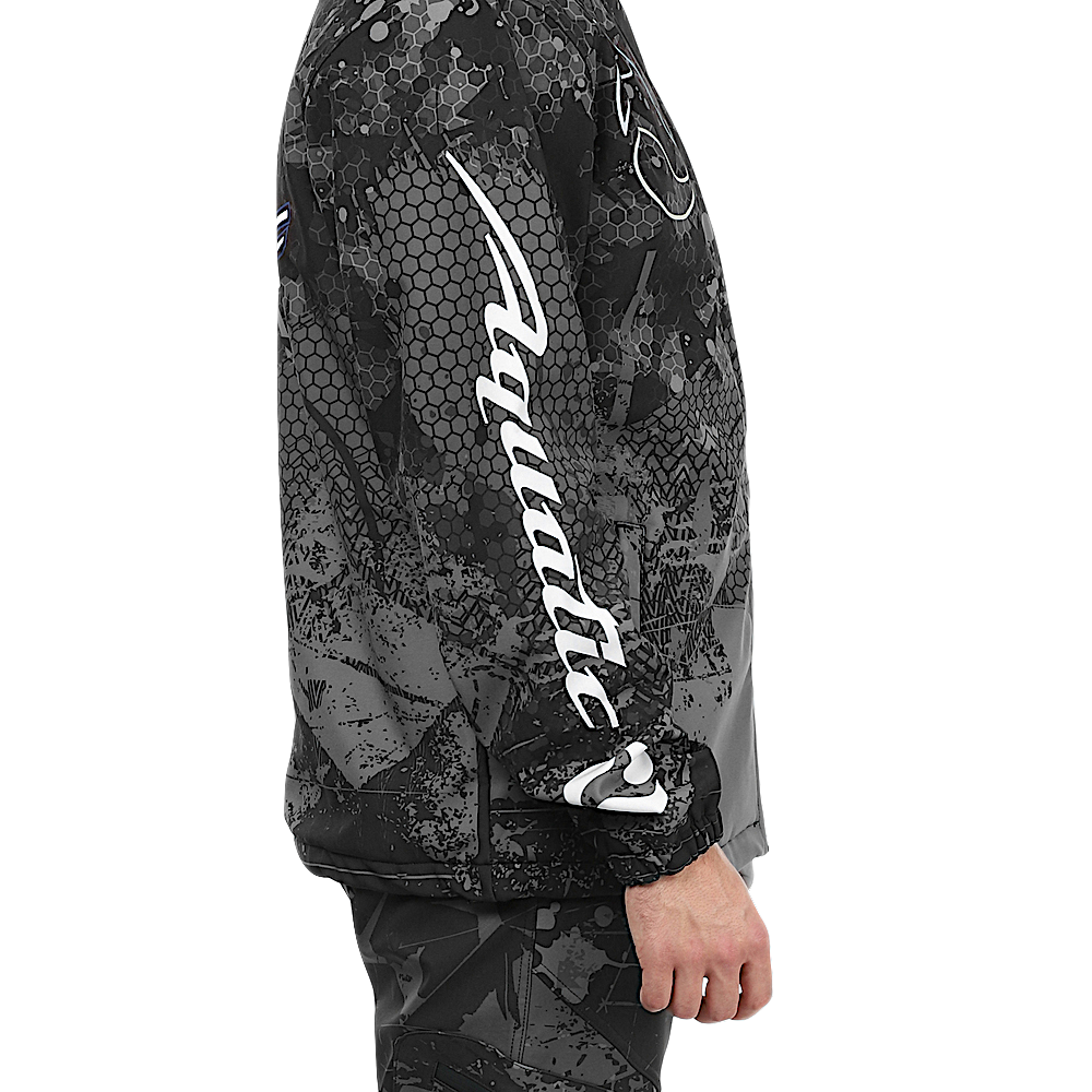 Костюм Aquatic К-23 цвет Camo Black фирменная печать Soft-Shell 10/10 -