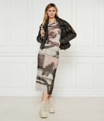 Блузка TS_DELAWARE Desigual - коричневый(25SWTK99)