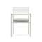 Bona Уличный стул из алюминия в белой отделке и массива тикового дерева