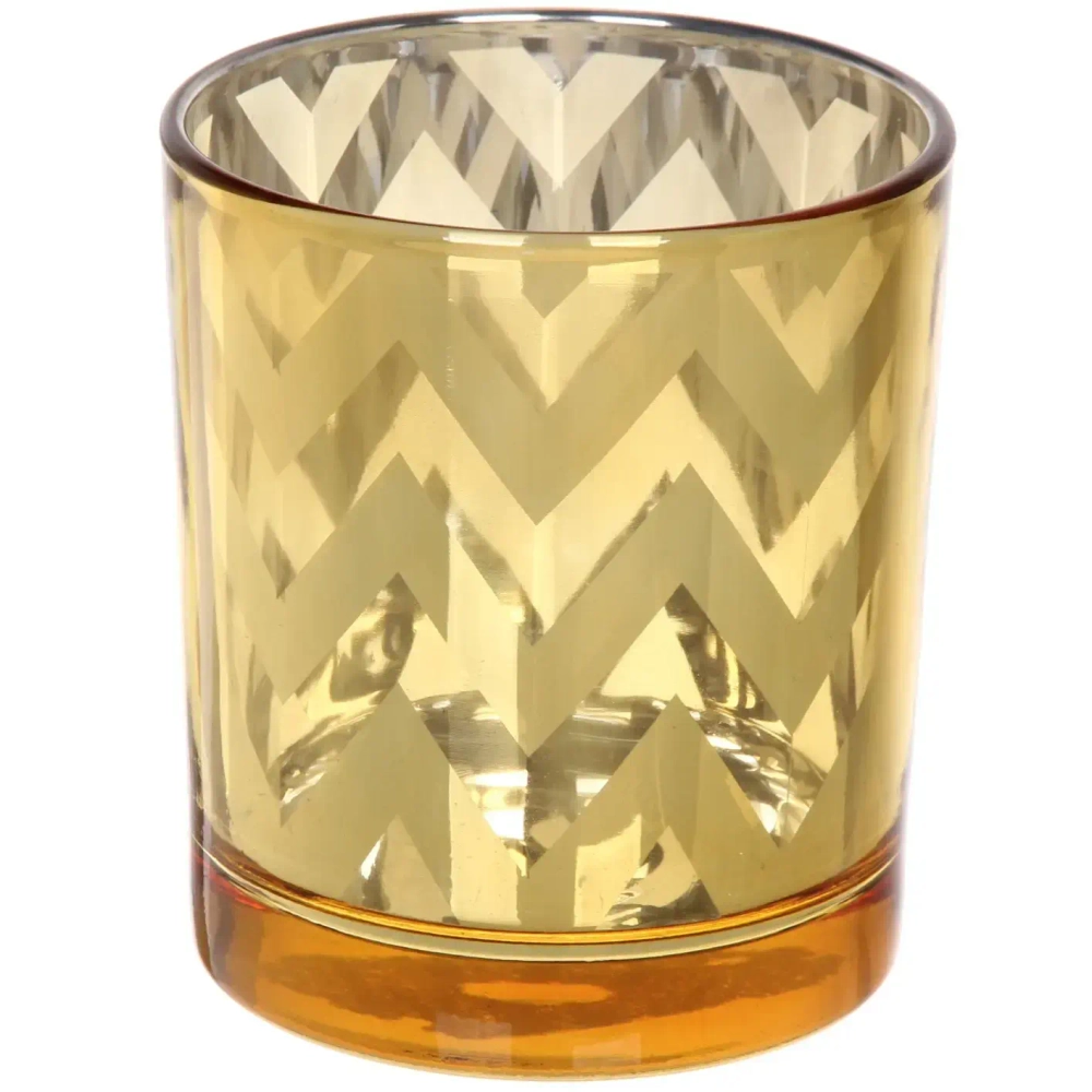 Подсвечник «Зиг-заг» 8,8*10см цвет золото