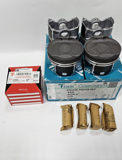 Поршни Teikin с кольцами TP STD 3A92/4A92
