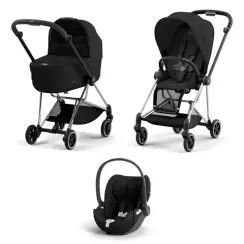 Детская коляска Cybex Mios 3 в 1 Sepia Black Chrome Black