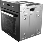 Электрический духовой шкаф Hyundai HEO 66411 BG черный