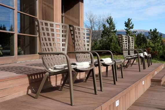 Пластиковое кресло Folio, цвет табак