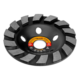 Чашка алмазная зачистная, 125 мм, турбо-сегмент Sparta 729885