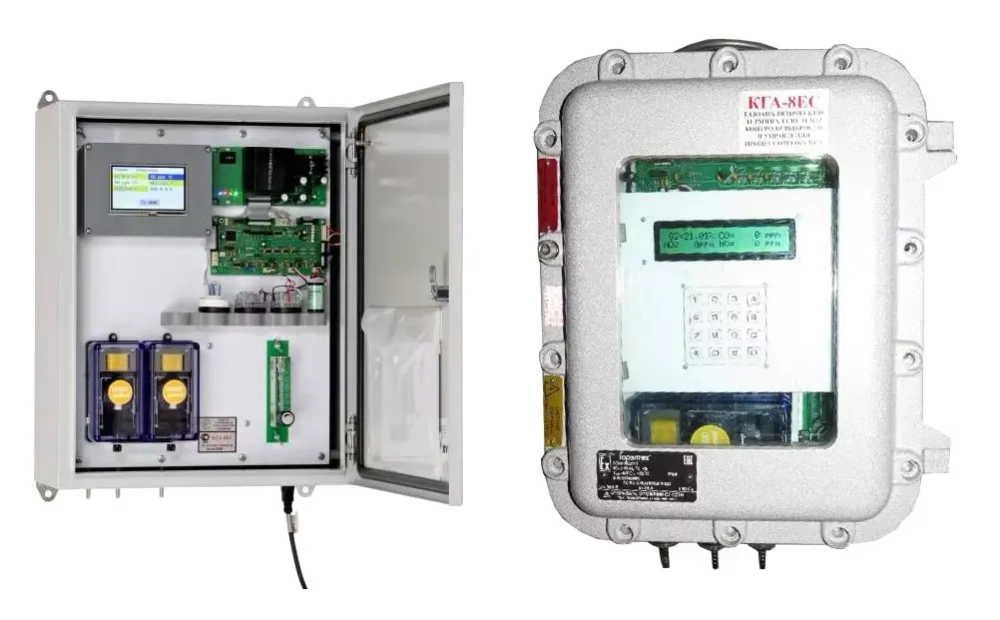 КГА-8ЕС газоанализатор для дымовых отходящих газов многоканальный стационарный