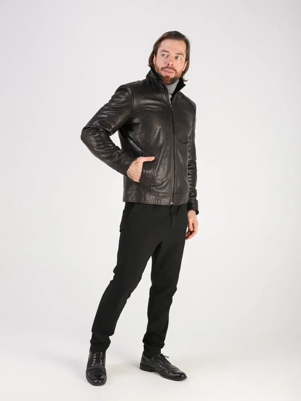 Дубленка натуральная куртка зимняя кожаная