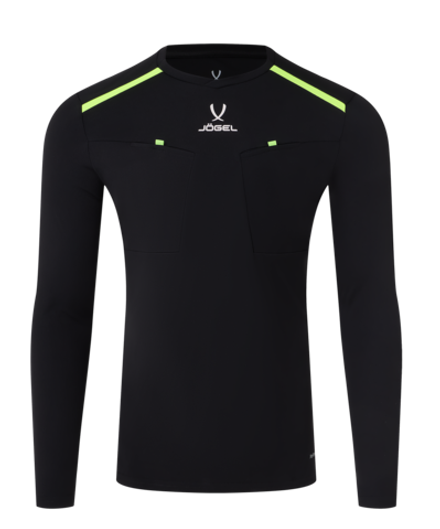 Футболка судейская с длинным рукавом DIVISION PerFormDRY Referee LS Tee, черный