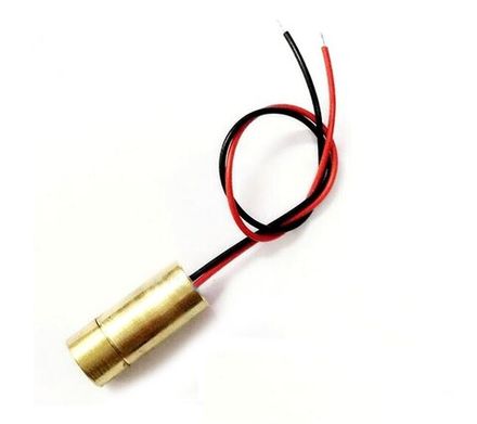 Лазерный модуль красный (точка) 5mW (3,5-4,5V) (6мм)