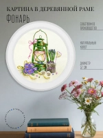 Картина на стену интерьерная на холсте 37 см